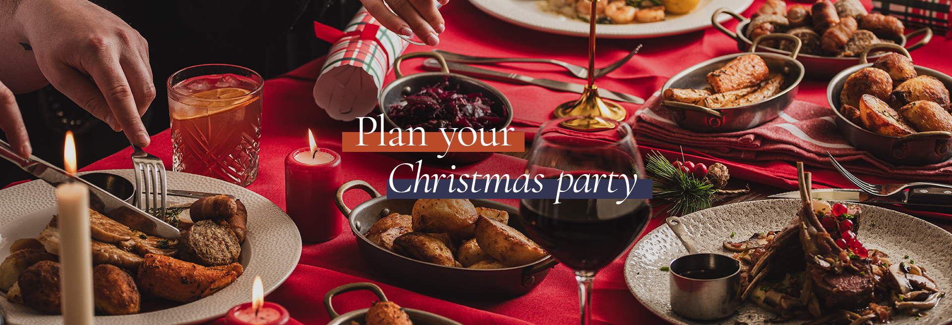Christmas party at The Gipsy Moth