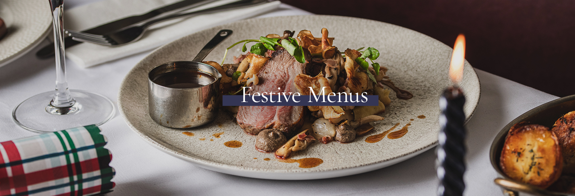 Festive Christmas Menu at The Gipsy Moth 