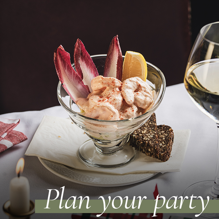 Make a group booking. Christmas at The Gipsy Moth in London