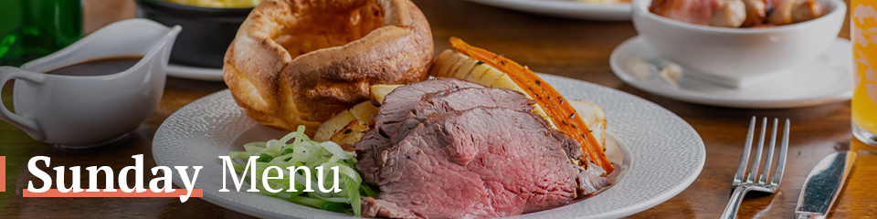Sunday Menu at The Gipsy Moth